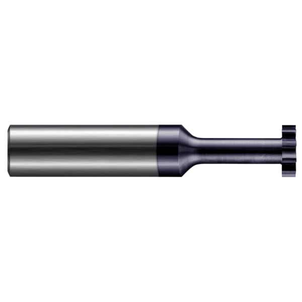 Keyseat Cutter - Square - For Hardened Steels, 0.3125" (5/16), Number of Flutes: 8